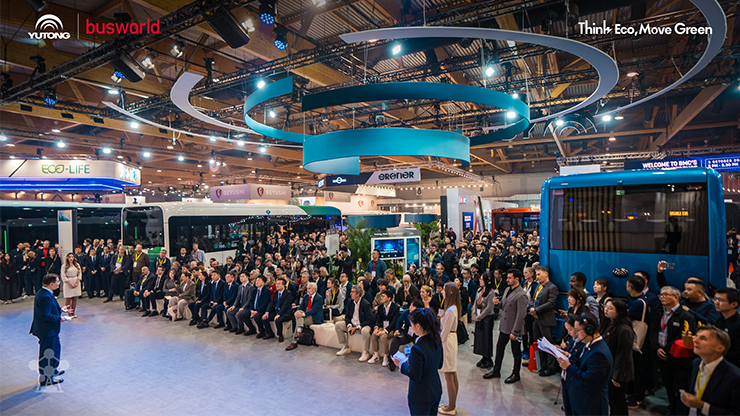 Yutong lanseeraa EV Long-Life -teknologian Busworld Europe 2025 -messuilla ja voittaa seitsemän merkittävää palkintoa Yutong lanseeraa EV Long-Life -teknologian Busworld Europe 2025 -messuilla ja voittaa seitsemän merkittävää palkintoa