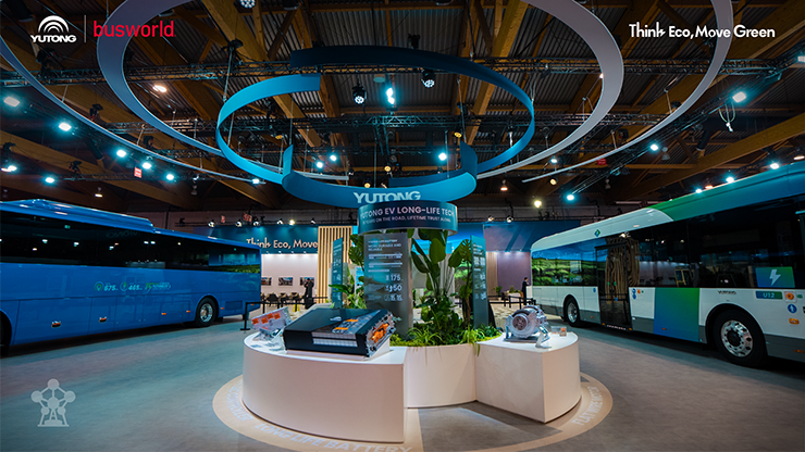 Yutong lanseeraa EV Long-Life -teknologian Busworld Europe 2025 -messuilla ja voittaa seitsemän merkittävää palkintoa Yutong lanseeraa EV Long-Life -teknologian Busworld Europe 2025 -messuilla ja voittaa seitsemän merkittävää palkintoa