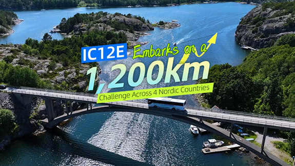 IC12E lähtee 1 200 kilometrin haasteeseen 4 pohjoismaassa
