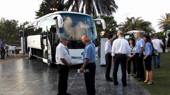 Yutong Euro VI buses exhibited in Israel Yutong Euro VI buses exhibited in Israel