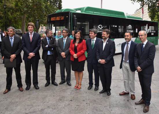 Yutong launches E-bus E12 in Chile Yutong launches E-bus E12 in Chile