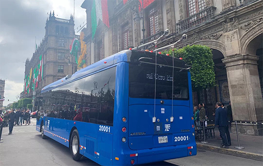 63 Yutong Dual-Source Trolleybuses Enter Mexico across the Ocean! 63 Yutong Dual-Source Trolleybuses Enter Mexico across the Ocean!