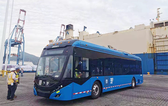 63 Yutong Dual-Source Trolleybuses Enter Mexico across the Ocean! 63 Yutong Dual-Source Trolleybuses Enter Mexico across the Ocean!