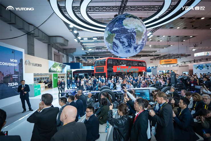 Yutong wins two awards at Busworld Europe 2023 Yutong wins two awards at Busworld Europe 2023