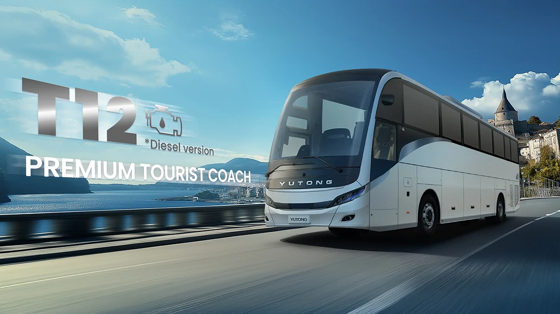 T12 Premium Tourist Coach — your partner for reliable, comfortable, and future-ready travel