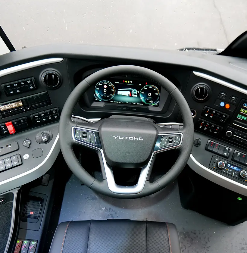 Ergonomic driving area