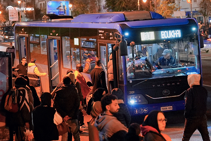 723 Yutong-linja-autoa suoritti Afrikan kansainvälisen jalkapalloturnauksen liikennepalvelut korkeimpien standardien mukaisesti!