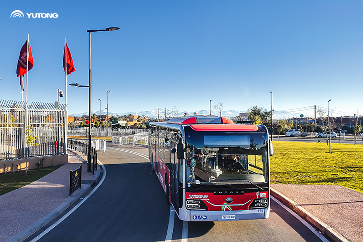 723 Yutong-linja-autoa suoritti Afrikan kansainvälisen jalkapalloturnauksen liikennepalvelut korkeimpien standardien mukaisesti!