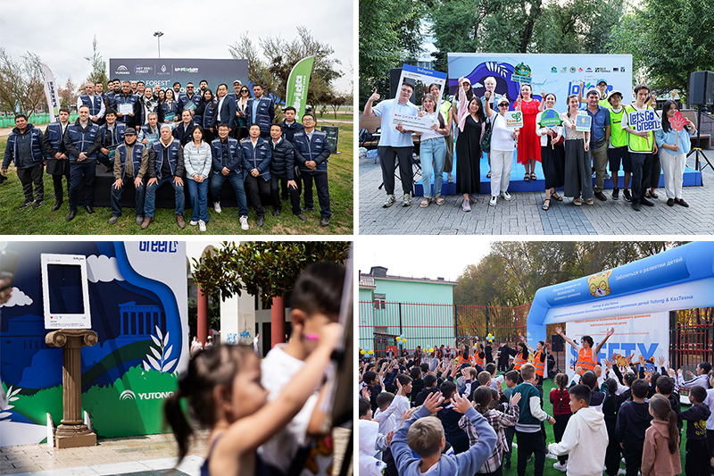 Yutong edisti vuonna 2025 ”Hiilineutraali Metsä” -hanketta istuttamalla noin 47 000 puuta Kiinaan, Chileen, Yhdistyneeseen kuningaskuntaan ja Meksikoon täyttääkseen sitoumuksensa ”Yksi Bussi, Yksi Puu”. Yrityksen yhteiskuntavastuuta vahvistettiin edelleen 